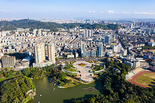 江门,中心商务区,地标建筑,城市建设蓬江区