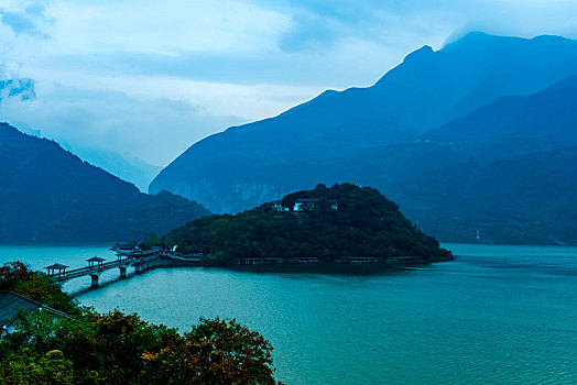 长江,三峡,夔门