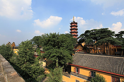 南京台城与鸡鸣寺景观