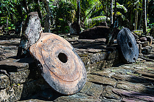 石头,钱,雅浦岛,岛屿,密克罗尼西亚,大洋洲