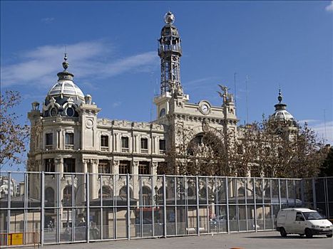 柱子,瓦伦西亚,市政厅,西班牙