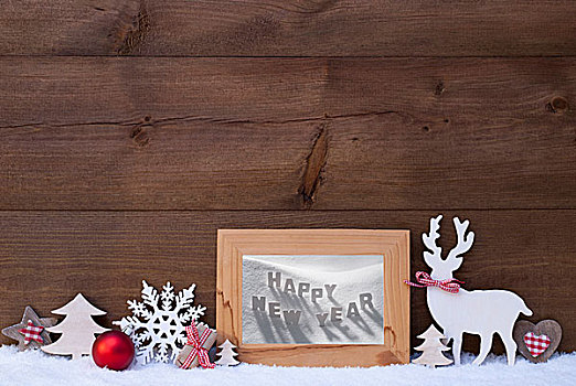 圣诞节,背景,雪,框,新年快乐