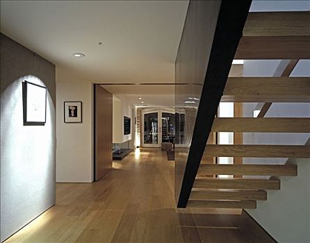房子,公寓,楼梯,生活空间