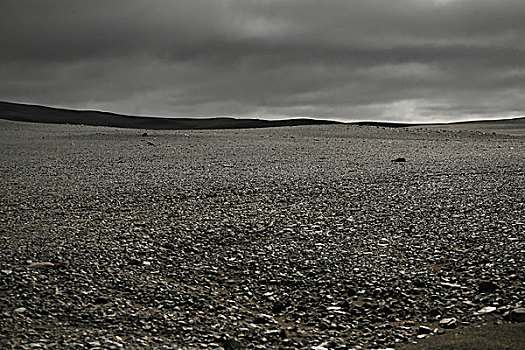 中间,偏僻,路线,高地,冰岛