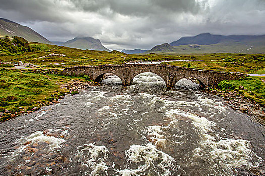 桥,斯凯岛,高地,苏格兰