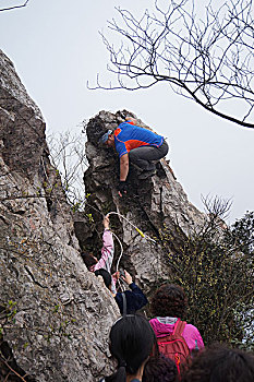 户外登山运动