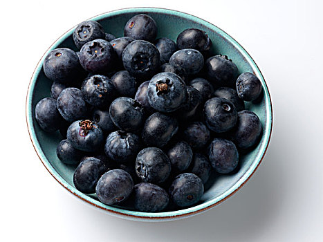 碗,满,蓝莓,成分,食物