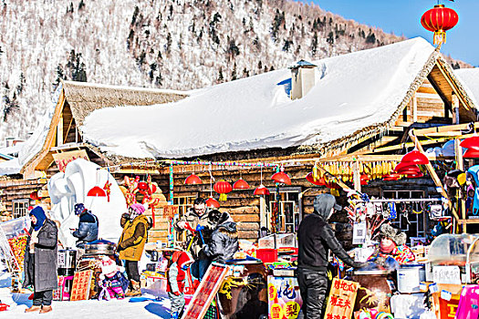 黑龙江雪乡风景