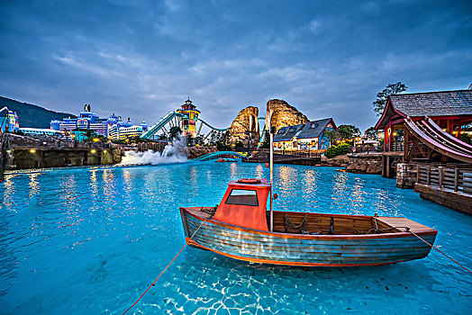 珠海市,长隆国际海洋王国,海洋主题乐园,海象山,激浪帆船
