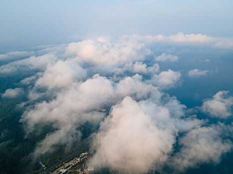 航拍千岛湖风光