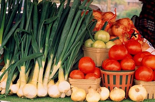什锦蔬菜,市场