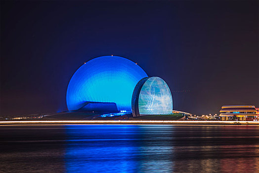 珠海大剧院夜景