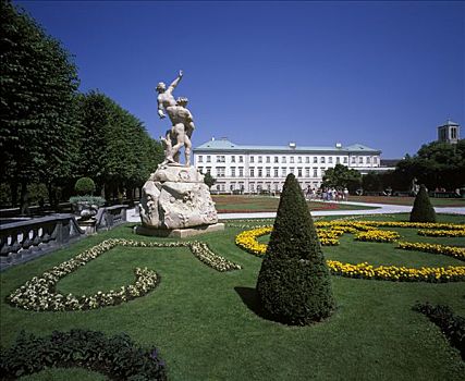 米拉贝尔,宫殿,萨尔茨堡,奥地利