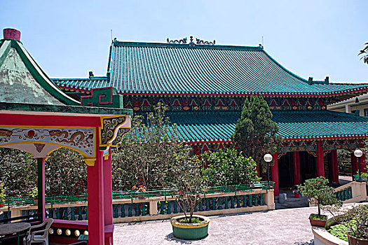 砂质黏土,竹林,寺院,香港