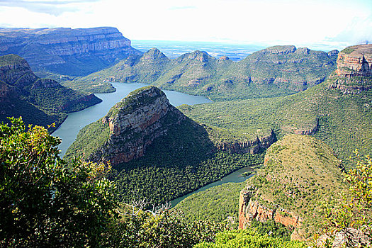 布莱德河峡谷,南非