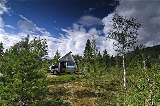 旅行房车,特色,风景,挪威,斯堪的纳维亚