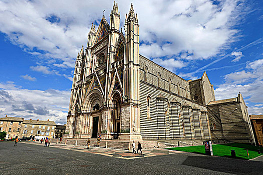 奥维多,大教堂,地区,翁布里亚,意大利