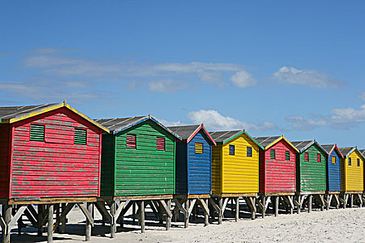 浴室,房子,海滩,开普敦,南非