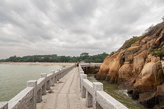 中国福建省厦门市鼓浪屿海岛自然风光