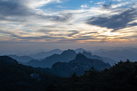 安徽黄山自然风景区