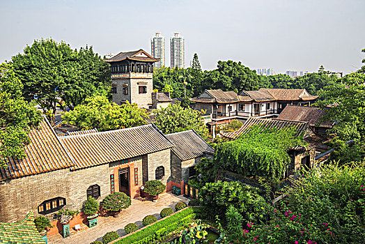 广东省东莞市可园风景区