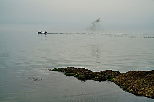 海港,渔船,海滨