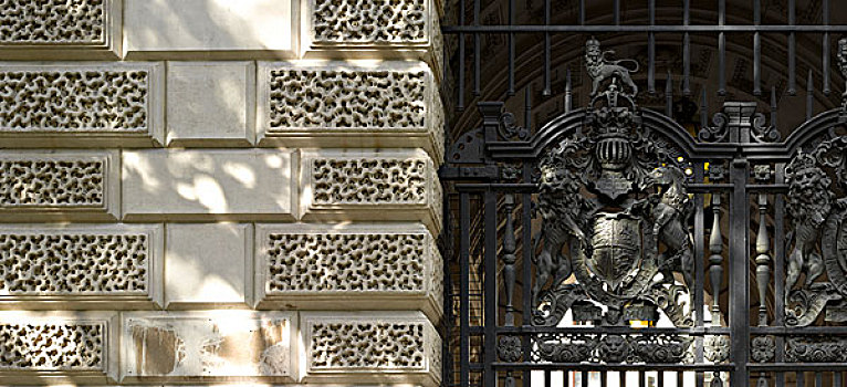 铁门,财政部,伦敦