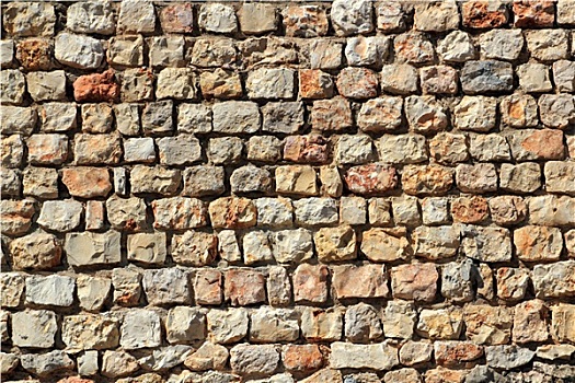 褐色,砖石建筑,石墙,西班牙