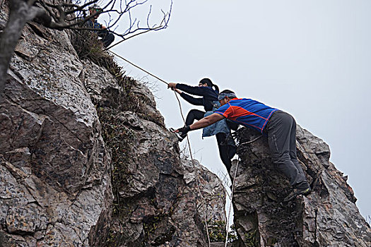 户外登山运动