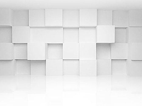 抽象,建筑,背景,白色,立方体,墙壁