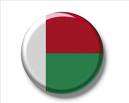 扣,旗帜,马达加斯加