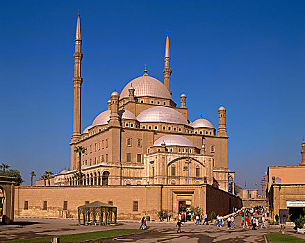 埃及,开罗,城堡,穆罕默德阿里清真寺