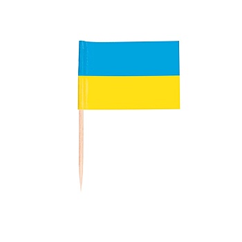 牙签,旗帜,乌克兰