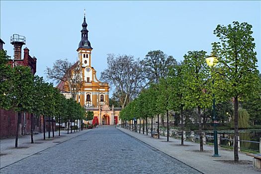 教堂,勃兰登堡,德国,欧洲