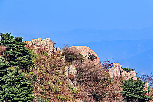 山东省泰安市泰山自然景观