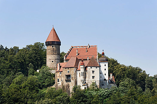 城堡,区域,上奥地利州,奥地利,欧洲