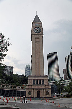 重庆南岸区,南滨路钟楼,寓意深刻的塔式建筑