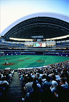 棒球赛,穹顶,多伦多,安大略省,加拿大