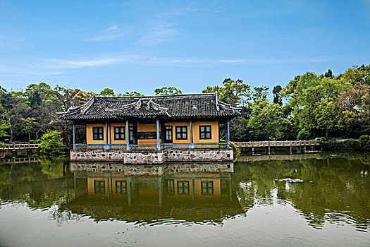 无锡太湖鼋头渚园林建筑