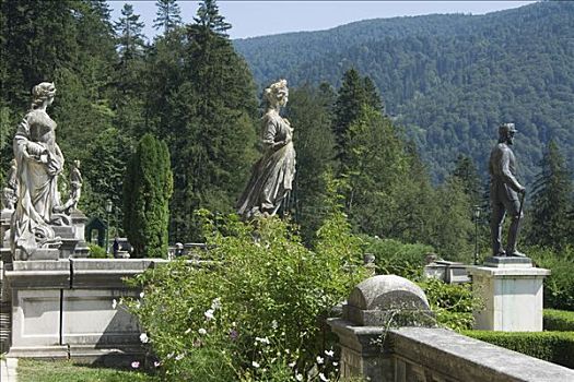 雕塑,平台,喀尔巴阡山脉地区,罗马尼亚