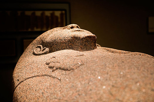 德国柏林博物馆岛,博物馆内的埃及石棺
