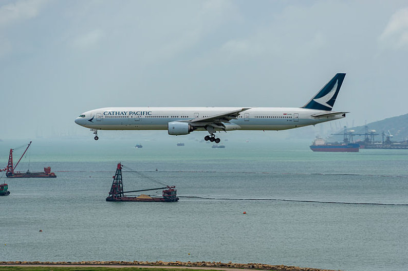 香港国泰航空图片图片