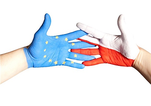 握手,欧洲,波兰