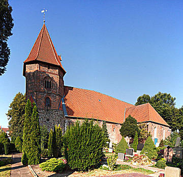 教堂,下萨克森,德国,欧洲