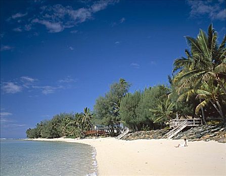 拉罗汤加岛,库克群岛,玻利尼西亚,南太平洋