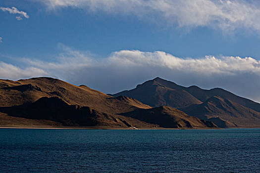 西藏羊卓雍措美景