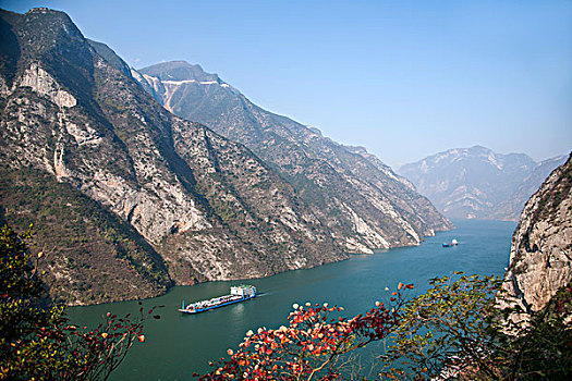 长江三峡巫峡峡谷