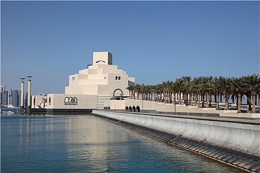 博物馆,伊斯兰艺术,多哈,卡塔尔,中东