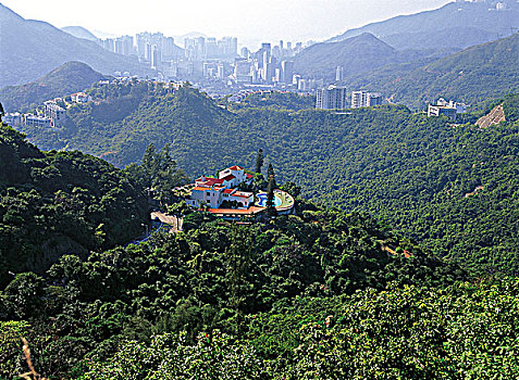 豪华,住宅,香港岛