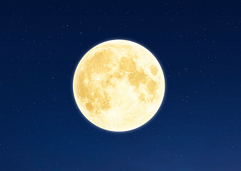 满月月球